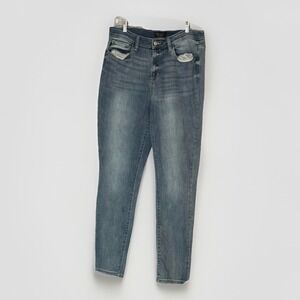 Judy Blue Skinny Jeans Womens 15/32 High Rise Stretch Denim Light Wash JB82336LT